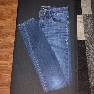 Express Size 0 Mid Rise Legging Jeans